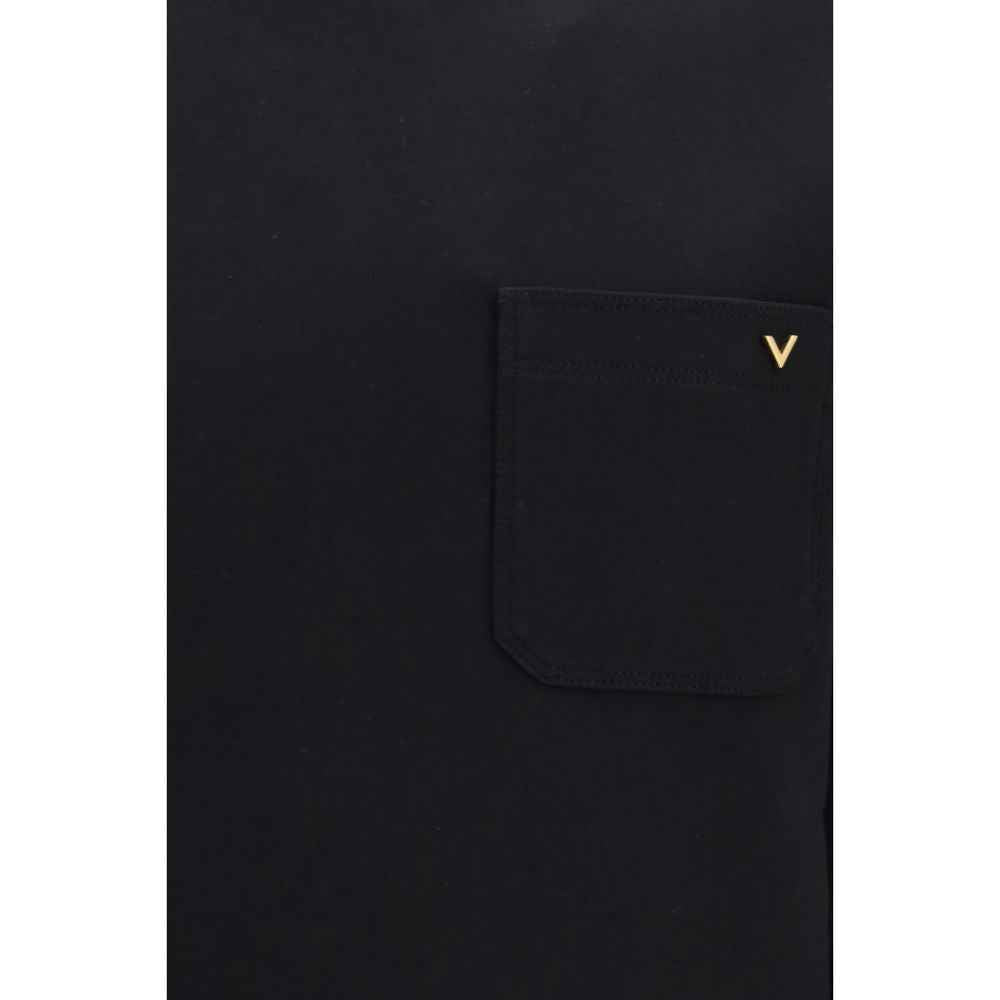 Valentino Black Cotton Sweatshirt