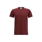 Comme Des Garçons Bordeaux Cotton T-Shirt