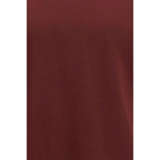 Comme Des Garçons Bordeaux Cotton T-Shirt