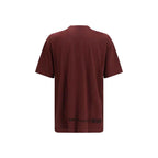 Comme Des Garçons Bordeaux Cotton T-Shirt