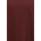 Comme Des Garçons Bordeaux Cotton T-Shirt