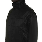 Saint Laurent Black Silk Bomber