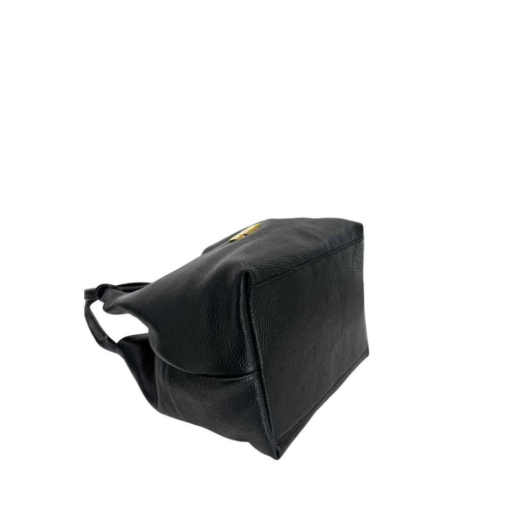 Baldinini Trend Black Cow Women Shoulder Bag