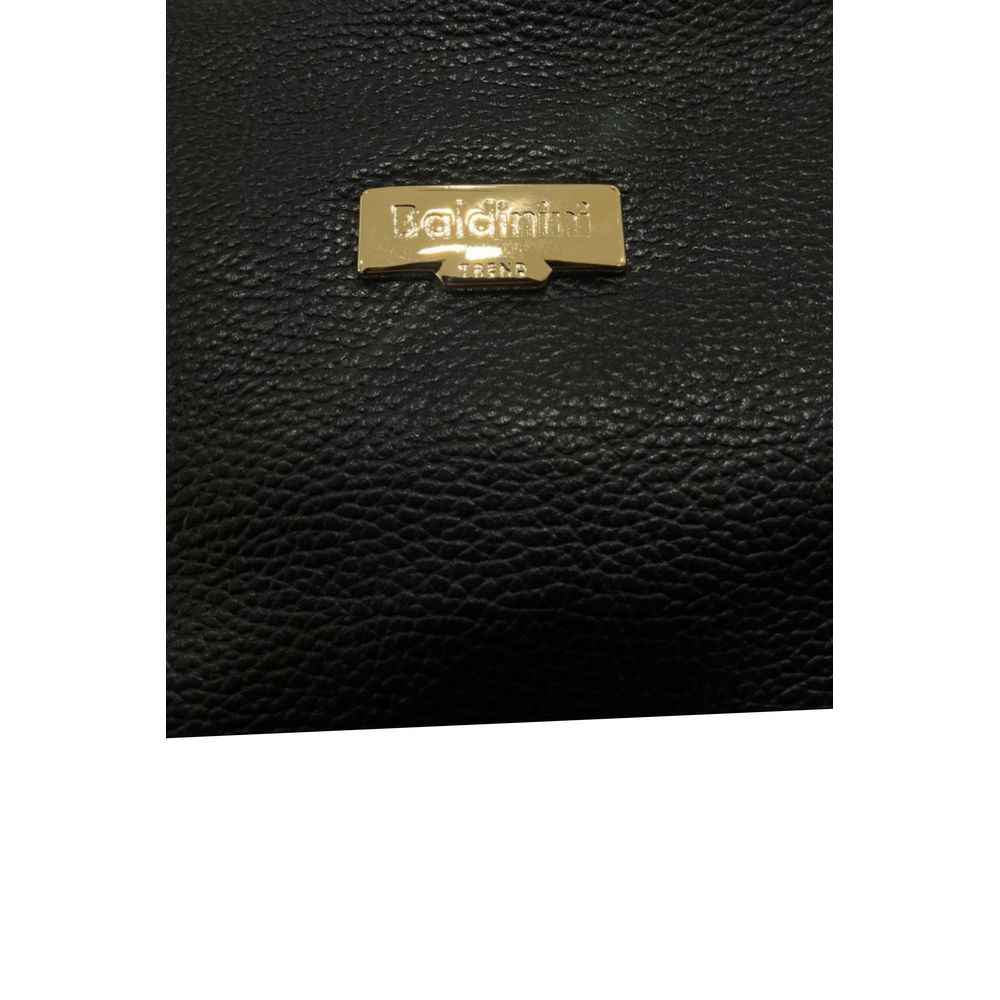 Baldinini Trend Black Cow Women Shoulder Bag