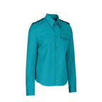 Bottega Veneta Bicolor Elastane Dress Shirt