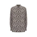Tom Ford Bicolor Cotton Pattern Shirt