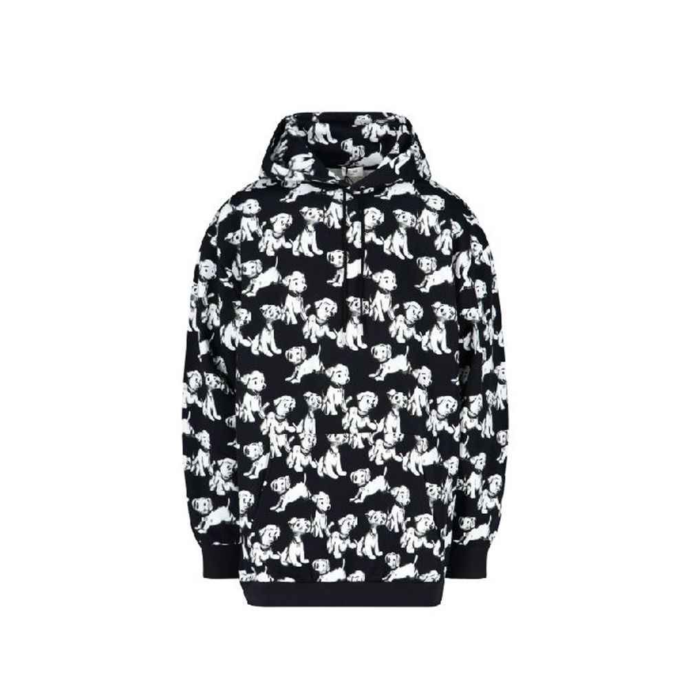 Celine Black Cotton Sweatshirt