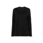 Jil Sander Black Cotton Long Sleeve T-Shirt