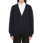 Prada Blue Cotton Cardigan