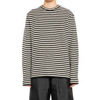 Jil Sander White Wool Long Sleeve T-Shirt