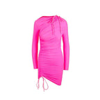 Balenciaga Multicolor Polyamide Casual Dress