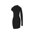 Balenciaga Black Polyester Casual Dress