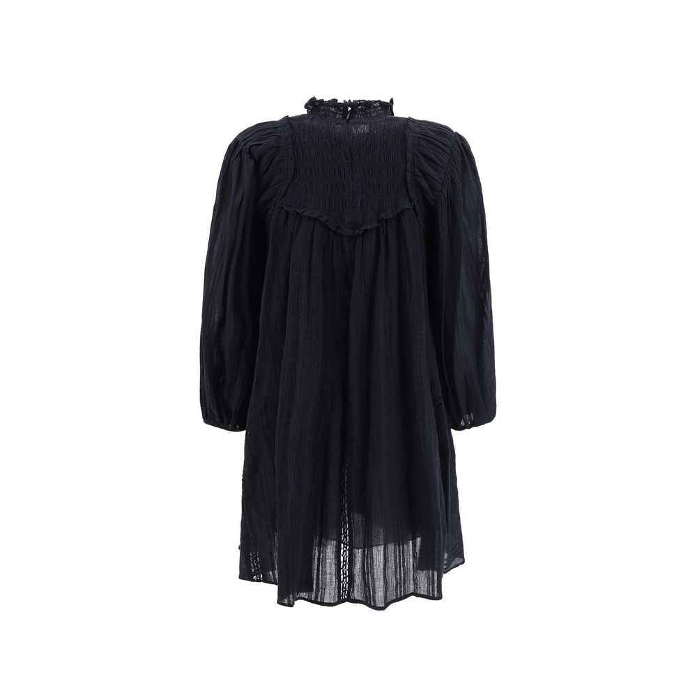 ISABEL MARANT ETOILE Black Cotton Casual Dress