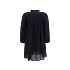 ISABEL MARANT ETOILE Black Cotton Casual Dress
