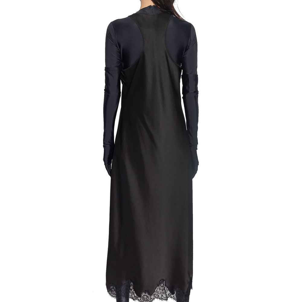 Balenciaga Black Acetate Casual Dress