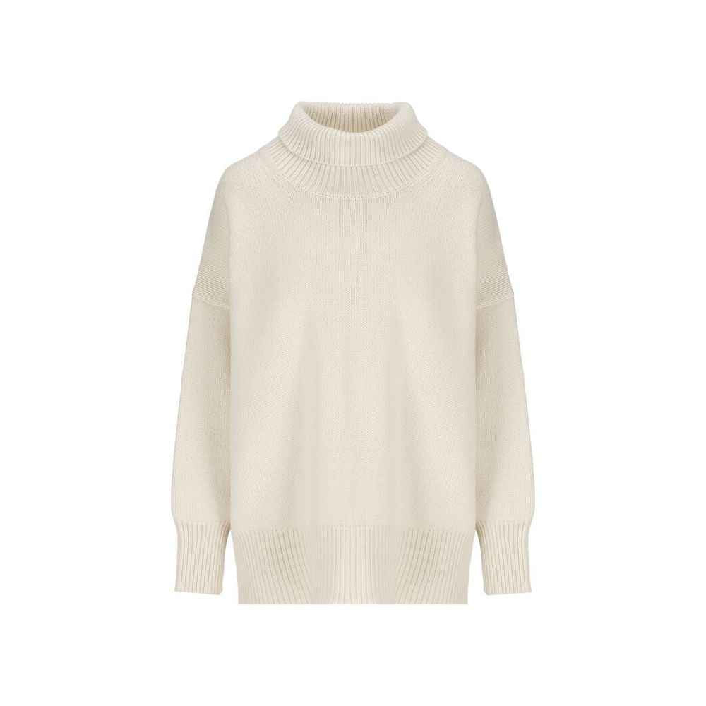 Chloé White Cashmere Turtleneck