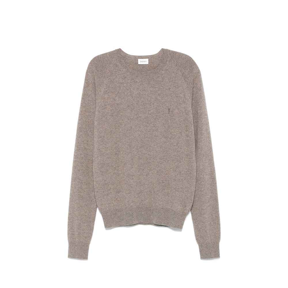 Saint Laurent Brown Cashmere Sweater
