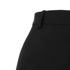 Balenciaga Black Wool Flared Pants
