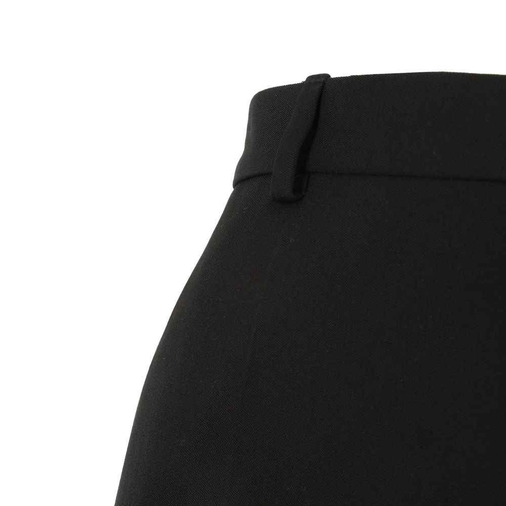 Balenciaga Black Wool Flared Pants