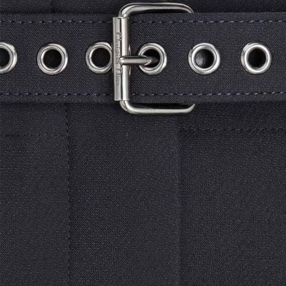 Dior Black Wool Casual Pants