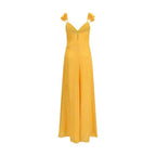 Forte_Forte Orange Viscose Casual Dress