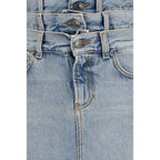 Fiorucci Blue Denim Skirt