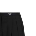 Prada Black Mohair Casual Pants