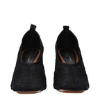Stella McCartney Black Fabric High Heel Pumps