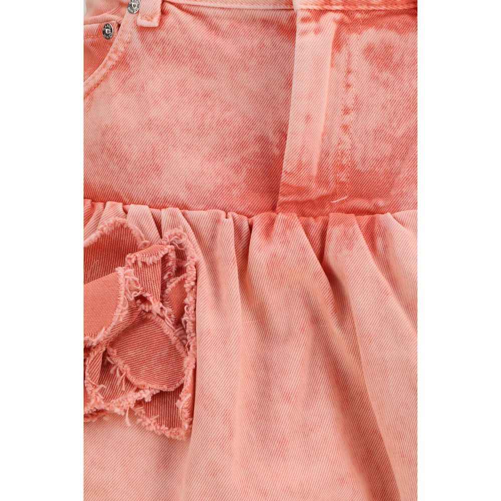 Ganni Multicolor Cotton Mini Skirt