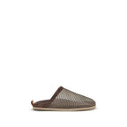 Forte_Forte Brown Calf Leather Bos Taurus Mules