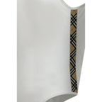 Burberry White Polyamide One-Piece Swimsuit