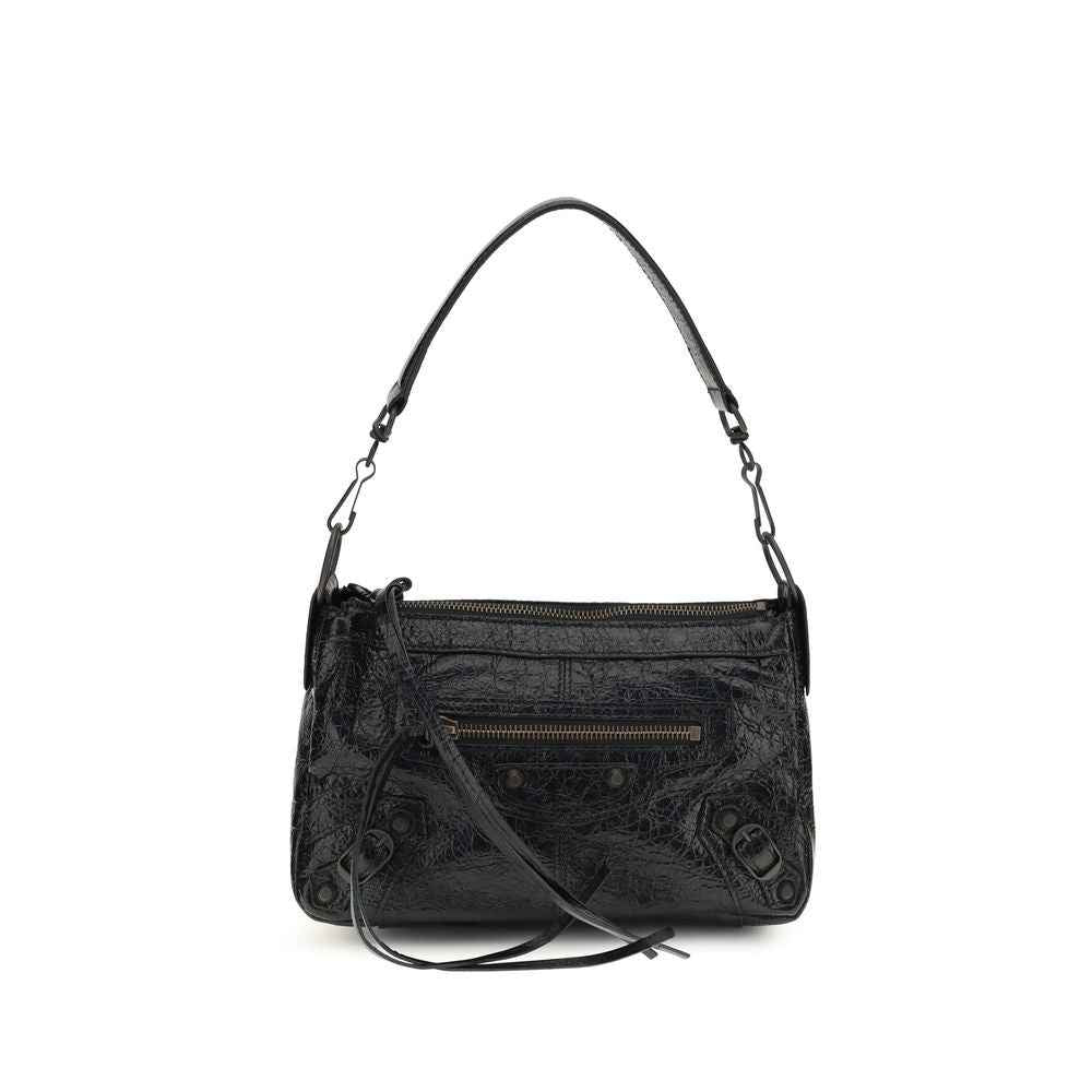 Balenciaga Black Lamb Ovis Aries Aries Handbag