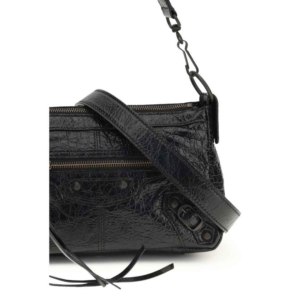 Balenciaga Black Lamb Ovis Aries Aries Handbag