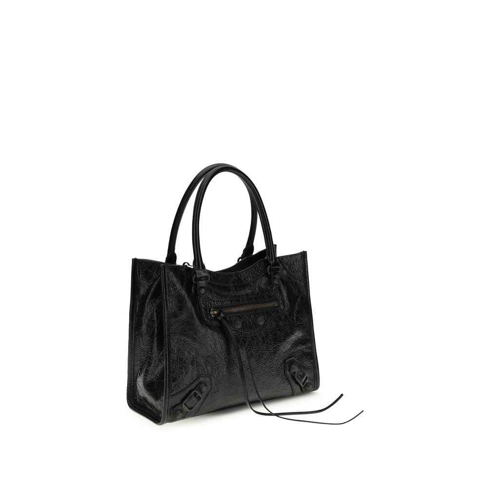 Balenciaga Black Lamb Ovis Aries Aries Handbag
