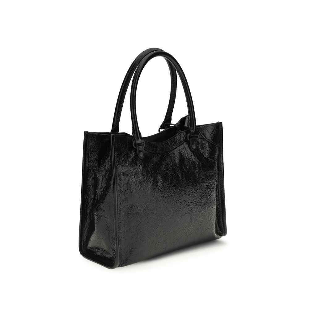 Balenciaga Black Lamb Ovis Aries Aries Handbag