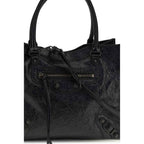 Balenciaga Black Lamb Ovis Aries Aries Handbag
