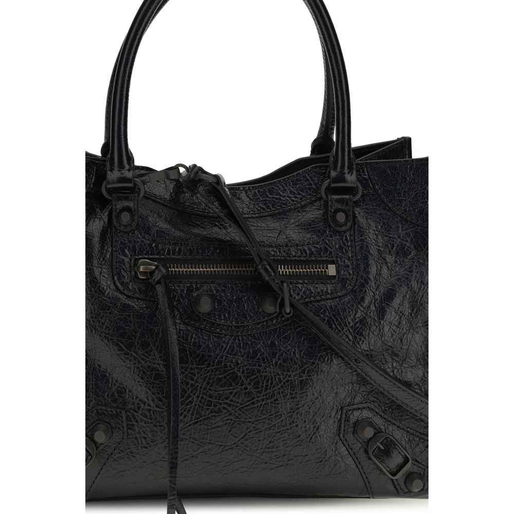 Balenciaga Black Lamb Ovis Aries Aries Handbag