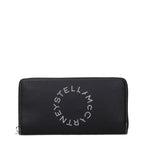 Stella McCartney Black Leather Wallet