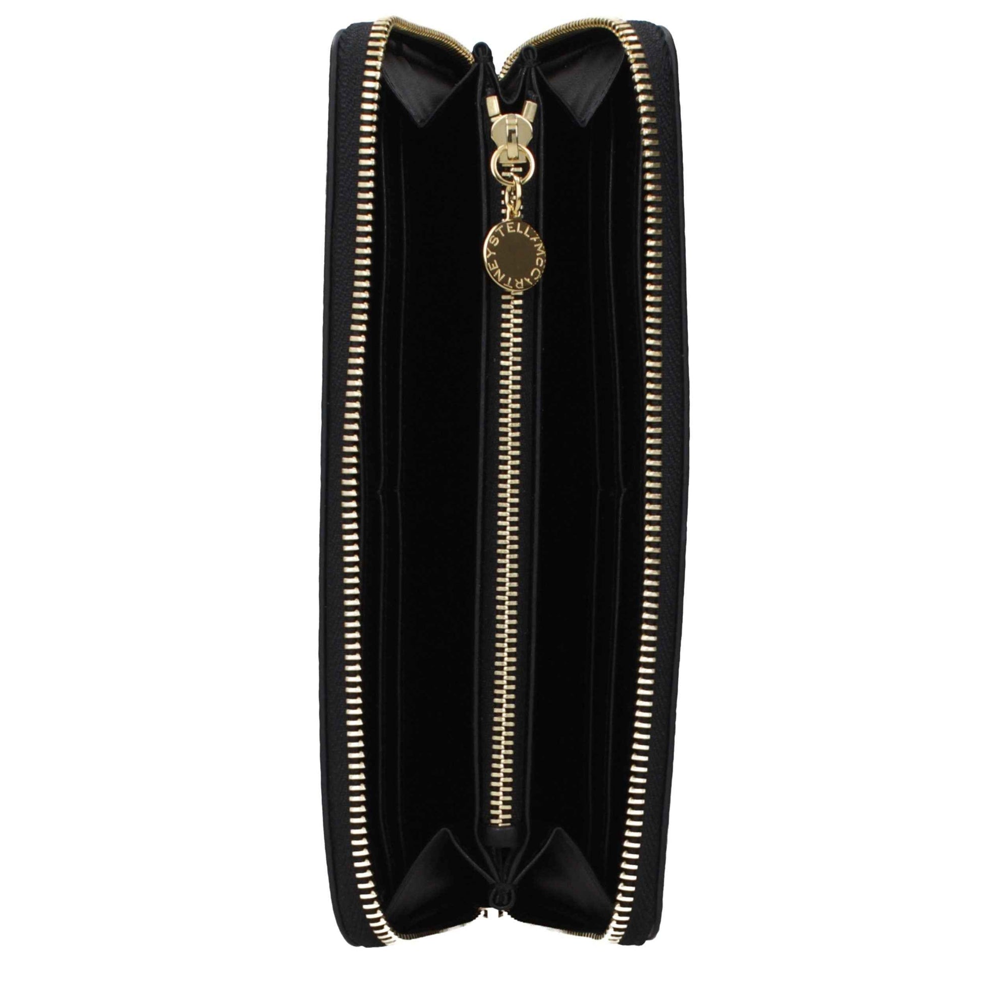 Stella McCartney Black Leather Wallet