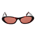 GCDS Black Plastic Sunglasses