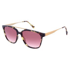 Andy Wolf Brown Metal Sunglasses