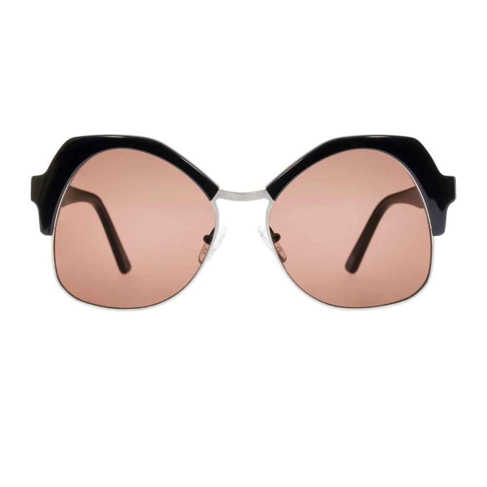 Andy Wolf Black Metal Sunglasses
