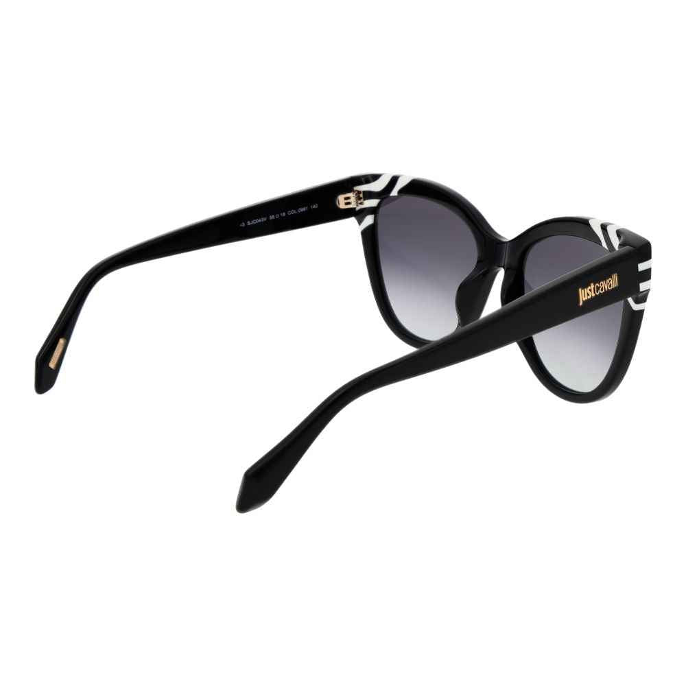 Just Cavalli Black Cellulose Acetate Sunglasses