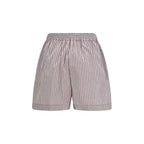 Brunello Cucinelli Multicolor Cotton Bermuda Shorts