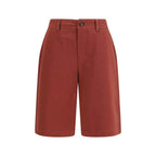 Brunello Cucinelli Multicolor Cotton Bermuda Shorts