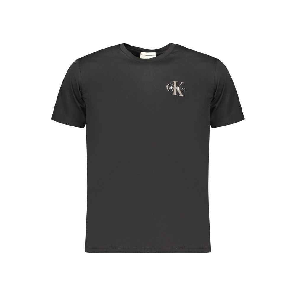 Calvin Klein Black Cotton Men's T-Shirt