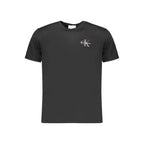 Calvin Klein Black Cotton Men's T-Shirt