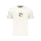 Napapijri White Cotton Men's T-Shirt