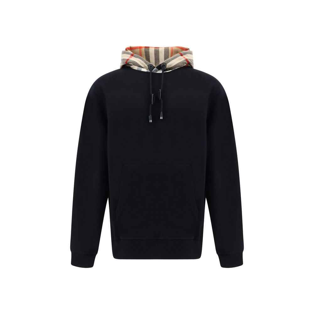 Burberry Black Cotton Sweatshirt
