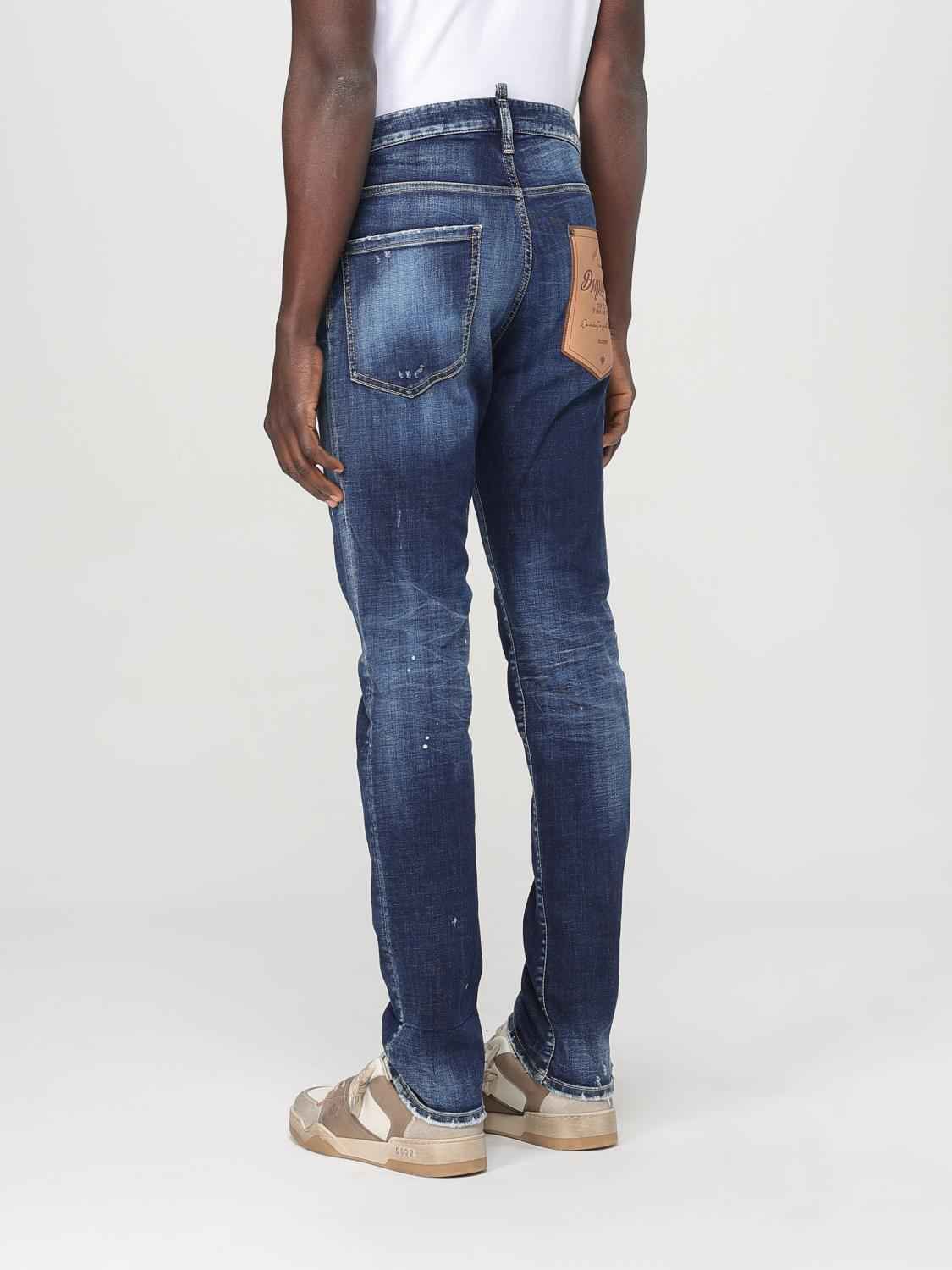 Dsquared² Blue Denim Relaxed Fit Jeans